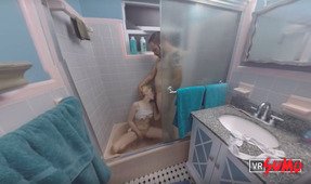 VR Porn Video - Wild Sex Under Shower